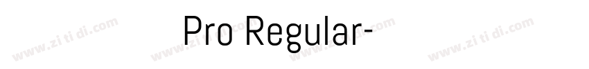 小米兰亭 Pro Regular字体转换